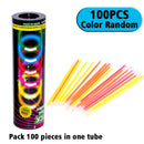 The Photon Tide | 100/200/300pc Party Glow Fluorescent Rod Bracelet Bundle
