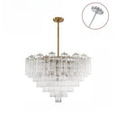 Amber Murano Glass Ceiling Chandelier Round for Dining Living Room Bedroom Modern Murano Glass Pendant Chandelier Light
