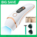 Professional IPL Hair Removal Laser 999900 Flashes Painless Pulsed Light Epilator HR/RA/SC 3 in 1 Whole Body Treament Home Use