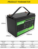 The Lithion Reserve | 12.8V 180AH LiFePO4 Deep Cycle Battery