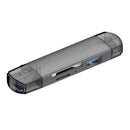 6 In 1 Multifunction Usb 3.0 Card Reader U Disk Type C/Micro Usb/Tf/Sd Flash Drive Memory Card Reading Adapter Phone Accessories