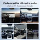 Aluminum Alloy Car Phone Holder Bracket Adjustable Multi-Angle Clasp Style Accessory for Arc Screen Mobile Phone Universal Mount