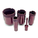 M10 Thread Vacuum Brazed Dry Diamond Drilling Core Bits Ceramic Tile Hole Saw Granite Marble Porcelain Brick Drill bit Tools