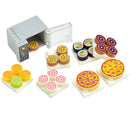 City Food Hamburger Fries Accessories Friends MOC Building Blocks Drinks Fruit Vegetable Bread Fish Bottle Parts MOC Brick Leduo