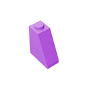 Gobricks 10PCS Bricks Assembles Particles 60481 2x1x265 Degree Slope Bricks Building Blocks Replaceable Parts For Children Gifts