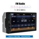 ESSGOO 7 Inch Carplay/Android Auto Double 2 DIN Car Stereo Stereo Head Unit Radio AUX FM USB Multimedia MP5 Player