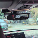 Car Curved Rearview Mirror Enhanced Field of View Mirror Universal Blind Spot Wide-Angle Rearview Mirror Interior Accessories