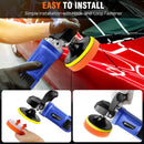 The Gloss Architect | 1400W Dual-Action Variable-Speed Car Polisher