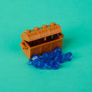 MOC ATM Machines Precious Gold Egg Ore Diamond Building Blocks Precious Safe Deposit Box Wooden Barrel Bank Card Bricks Toys