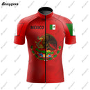 Mexico Team Men Cycling Jersey MTB Maillot Bike Shirt Downhill Jersey High Quality Pro Team Tricota Mountain Bicycle Clothing