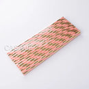 25pcs Foil Gold Silver Disposable Drinking Paper Straws Rainbow for Birthday Wedding Christmas Party Event Supplies