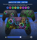 BEBONCOOL Q215 RGB 游戏手柄 无线RGB专业控制器，兼容Nintendo Switch Lite/Switch Oled/PC/iOS/Android