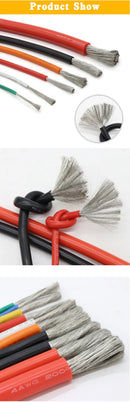 The Conductor | Soft Silicone Battery Cable 26-2 AWG for Automotive & Solar Wiring