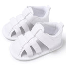 Soild Summer Sandals For Boys Toddler Infant Newborn Kids Baby Boys Canvas Soft Sole Crib Shoes Fashion Baby Shoes