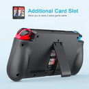 NEWDERY 10000毫安时外接电池底座，适用于任天堂Switch/Switch OLED备用充电保护壳，支持PD快充供电