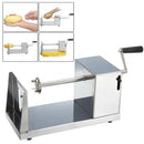 Tornado Potato Spiral Cutter,Manual Stainless Steel Twisted Potato Curly Fry Cutter for Potatoes Carrots Cucumbers