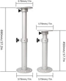 HWHONGRV Adjustable Pedestal Marine Caravan Motorhome Table Pedestal Stand Base 17.7-27 Inch Height Range for RV Marine Boat