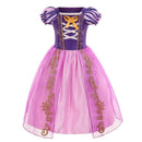 Girls Aurora Belle Rapunzel Sofia Princess Dress Halloween Easter Cosplay Costume Party Kids Dresses for Girls Children Clothing