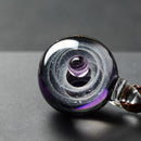 BOEYCJR Universe Glass Bead Planets Pendant Necklace Galaxy Rope Chain Solar System Design Necklace for Women Christams Gift