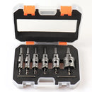 8PCS/Set 16-35mm Drilling crown for metal TCT Hole Saw Carbide Tipped Metal Core Drill Bit Cutter With Box