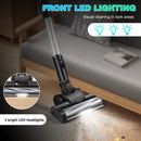 DayPlus Cordless Upright Stick Vacuum Cleaner,3 In 1 Wireles Handheld Vacuum Cleaner 130000RPM Brushless for Carpets, Hard Floor