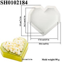 3 Types Of Silicone Cake Molds With Heart-Shaped Designs Available For Selection Valentine's Day Mousse Cake Moulds Baking Tools