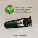 Powerful Professional Hair Trimmer Men 0 MM T Blade Electric Clipper Rechargeable Barber Haircut Machine Beard Trimmer Shaver