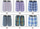 5Pcs/lot Boxer Men Thin Summer Underwear Cotton Man Big Size Short Breathable Plaid Flexible Shorts Boxer Male Underpants