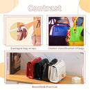 The Closet Architect | 4-Section Clear Purse & Handbag Organizer (2-Pack)