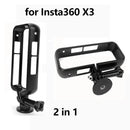 Insta360 X4 X3 ONE X2 精准开孔全保护外壳相机保护框，适用于 Insta360 ONE X2 X3 X4 全景相机