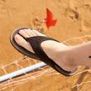 Massage Flip Flops for Men Summer Breathable Beach Shoes Sandals Men Luxury Flip Flops Breathable Men's Slippers