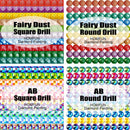 HOMFUN Fairy Dust AB Diamond Embroidery "Easter eggs Rabbit" Pattern DIY 5D Diamond Painting Needlework Full Drill Painting