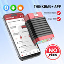 THINKCAR BD6 OBD2 Bluetooth Scanner Full System Diagnostic OIL IMMO ETS BLEED Brake Reset Lifetime Free Auto VIN Car Code Reader