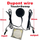 DC5V 12V 24V Smart Touch Sensor Switch Dimmer Penetrable Switch Sensor for Home Closet Corridor LED Strip Light Switch Sensor