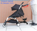 Baby stroller accessories Extend Handle Hailrail For babyzen YoYo 2 and Bugaboo Bee 6 Bee 5