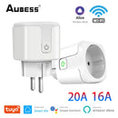 WiFi / Zigbee 插座涂鸦欧盟智能插头 16A / 20A 功率监控 SmartLife 语音远程控制兼容 Alexa Google Home Alice