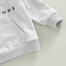 Toddler Kids Unisex 2 Piece Clothing Set Cute Graphic Print Crew Neck Sweatshirt Comfy Elastic Waist Jogger Pants Outfit