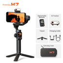 The Horizon Lock | AI-Powered 3-Axis Smartphone Gimbal with Face Tracking & Extension Rod