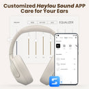 HAYLOU S35 ANC Wireless Bluetooth 5.2 Headphones 42dB Over-ear Noise Cancellation Headsets 40mm Driver 60H Playtime Earphones