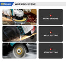 The Rotor Edge | 125mm Brushless Angle Grinder, 18V Cordless, 10000 RPM