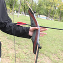 62inch Archery Recurve Bow 30lbs Takedown American Hunting Bow High-strength Maple Handle for Right Hand Shooting Accessories