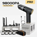 CENRR 98000PA Car Vacuum Cleaner Mini Cordless Powerful Wireless Car Cleaner Cleaning Machine Handheld Portable Vacuum Cleaner