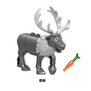 Poultry City Animals Figures Classic Building Block Deer Owl Goat Tiger Zoo Farm Accessories DIY Brick Children Kids Toy Gifts