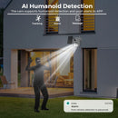 8MP 4K HD Outdoor Solar Camera Wireless Wifi Surveillance Camera Soalr Pannel Battery Camera Human Detection Night Vision ICSEE