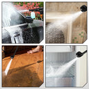 YOFIDRA 6 IN1 High Pressure Car Water Spray Gun 200Bar Cordless Garden Washing Machine Cleaner Power Tool For 21V 18V Battery