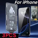 The Invisible Armor | 3-Pack Tempered Glass Screen Protector with Dust-Free Installer
