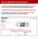 Autel Update Service One Year Software Upgrade For Autel IM508 IM608 MK808BT MK808 MK908 Pro Offer All Scanner Models Service