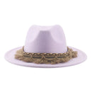 Cowboy Hats Hat Fedora Hat Felted Man Hat Hats for Women Western Cowboy Panama Vintage Casual Luxury Men Hat Sombrero Hombre New
