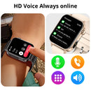 COLMI P80 Type-c Smartwatch Men Women Health Manager Bluetooth Call IP67 Waterproof Flashlight Smart Watch For Xiaomi iOS Phone