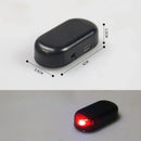Car Fake Security Light Solar Powered Simulated Dummy Alarm Wireless Warning Anti-Theft Caution Lamp LED Flashing Imitation